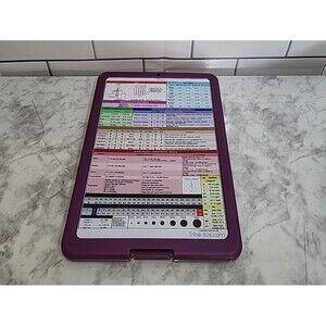 Pink Tribe RN Ultimate Nursing Clipboard Storage Set w/ Clinical Reference Guide